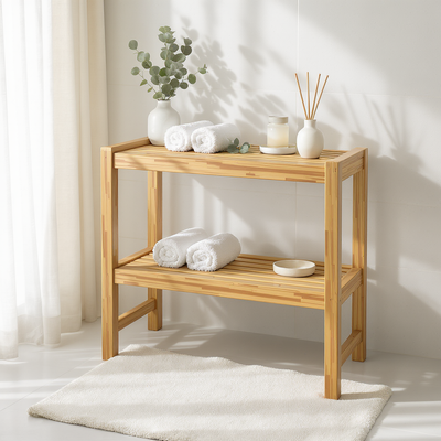 Bamboo Spa Shower Bench
