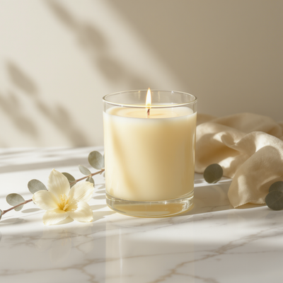 Amber Vanilla & Pear Soy Candle