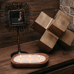 Amber Noir Dough Bowl Candle