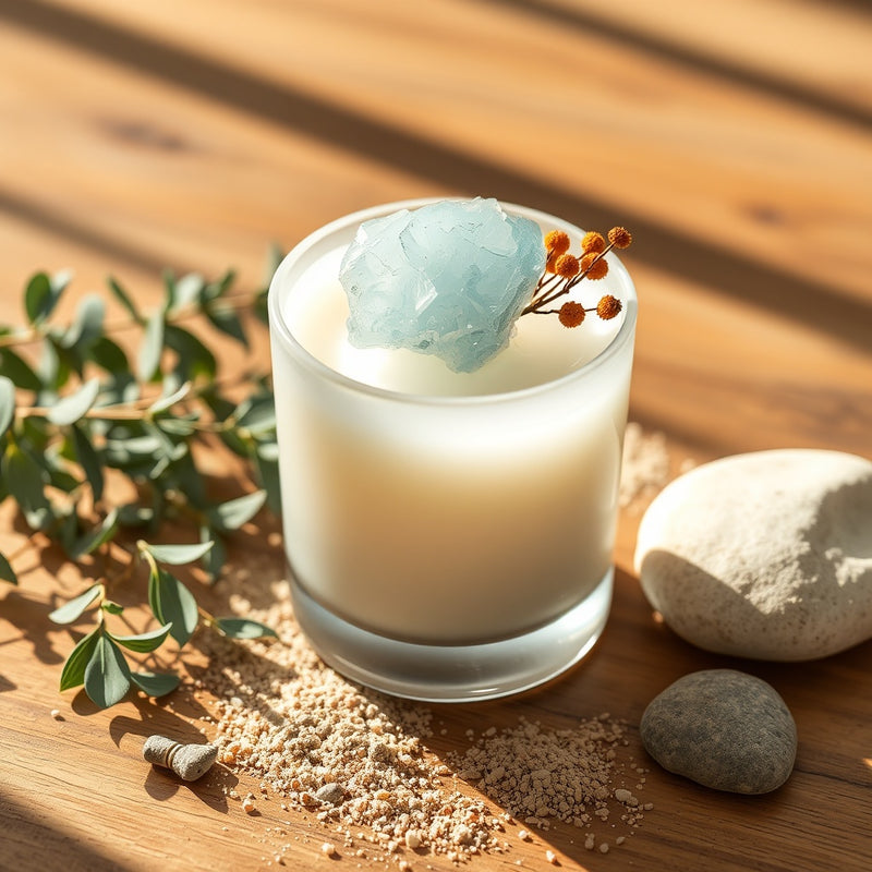 Kakadu Plum + Selenite Candle