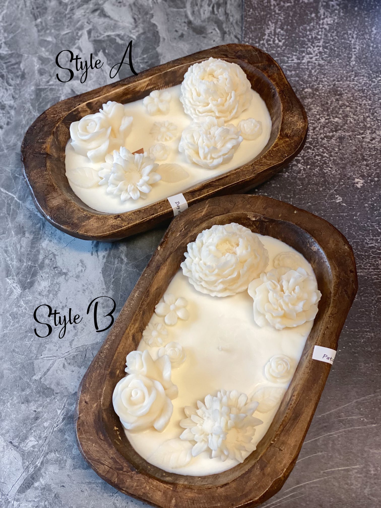 Botanical Garden Dough Bowl Candle — spa wellness product