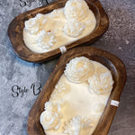 Botanical Garden Dough Bowl Candle