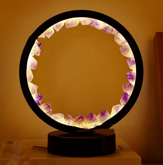 Crystal Gemstone Glow Lamp