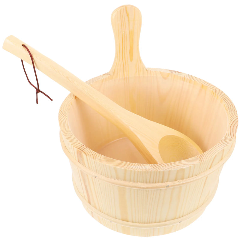 Sauna Steam Bucket Set